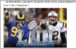 super bowl liii scam tickets