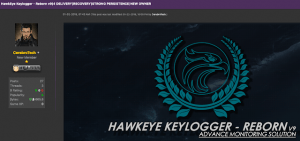 Hawkeye keylogger