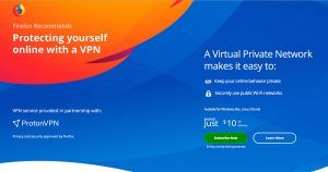 mozilla VPN protonVPN