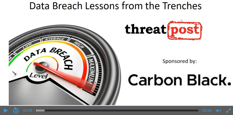 Data Breaches Lessons from the Trenches