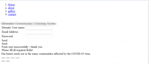 coronavirus phishing attack