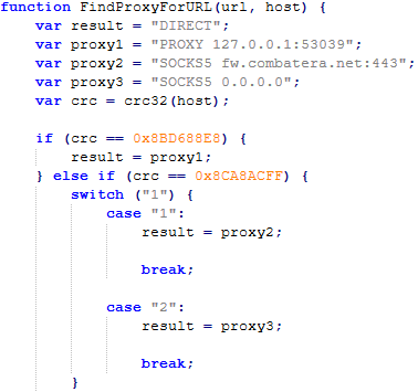 Trecho do arquivo PAC