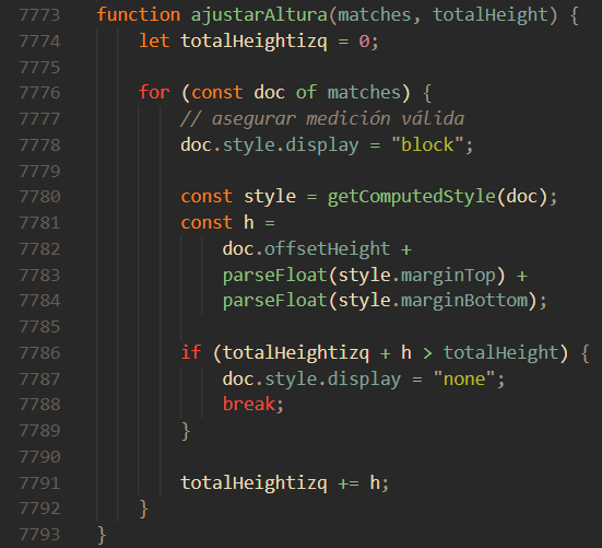 Código JavaScript do site malicioso