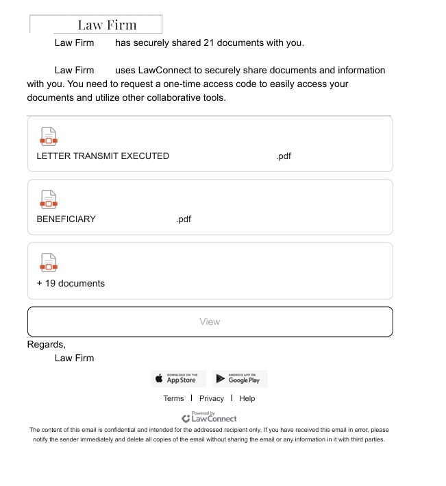 Arquivo PDF com link malicioso