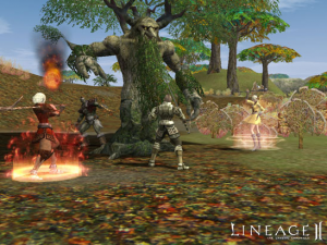 A-battle-scene-in-the-online-game-Lineage-2