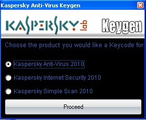 Kaspersky product key generator