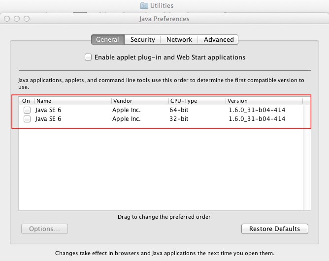 java for mac security risk