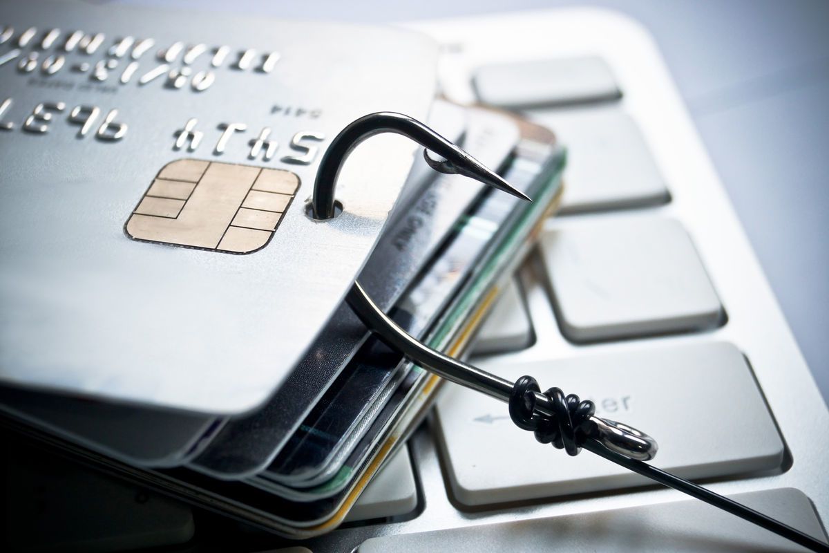 Abstract-credit-card-phishing