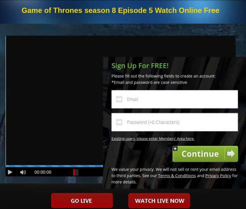 Got s8e5 hot sale free online