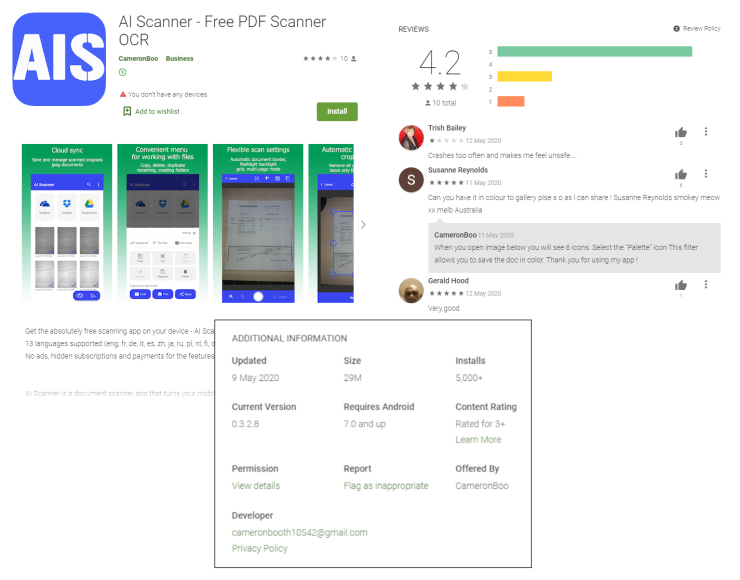 New Mandrake Android spyware version discovered on Google Play | Securelist