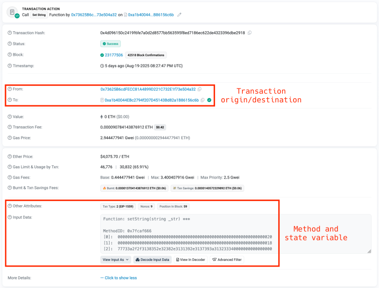 Tsundere Botnet Targets Windows, Linux & macOS via Node.js Packages 2 Smart contract containing the Tsundere botnet WebSocket C2.