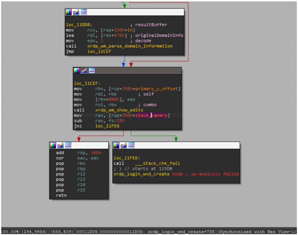 Stack Canary Value CVE-2025-68670: an RCE vulnerability in the xrdp server | Securelist