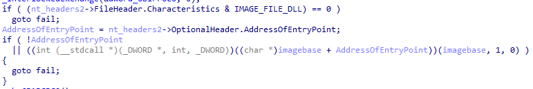Calling DllMain