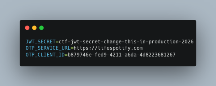 .env file (Source : Kaspersky).