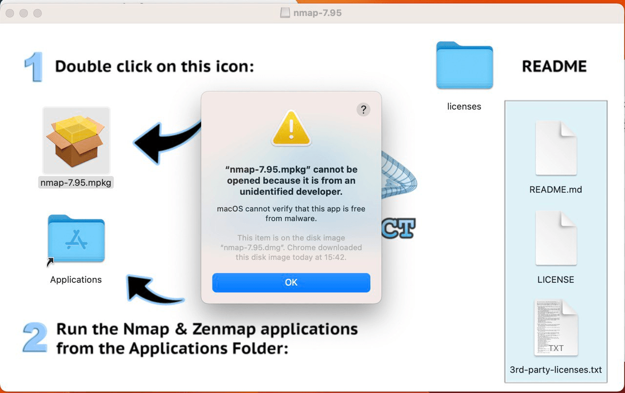 Запуск программы с атрибутом карантина двойным щелчком мыши