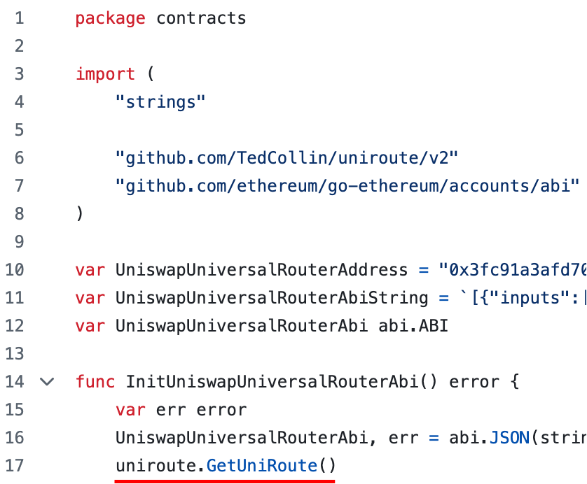 Точка входа вредоносной функции
