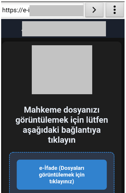 Фишинговый веб-сайт, через который распространяется Frogblight