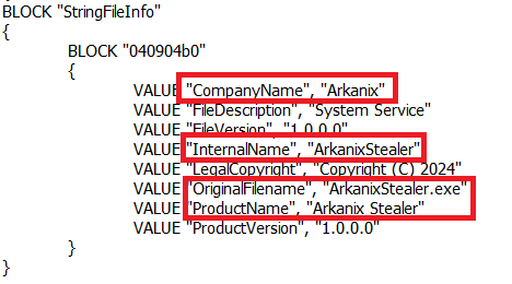 Сведения о версии