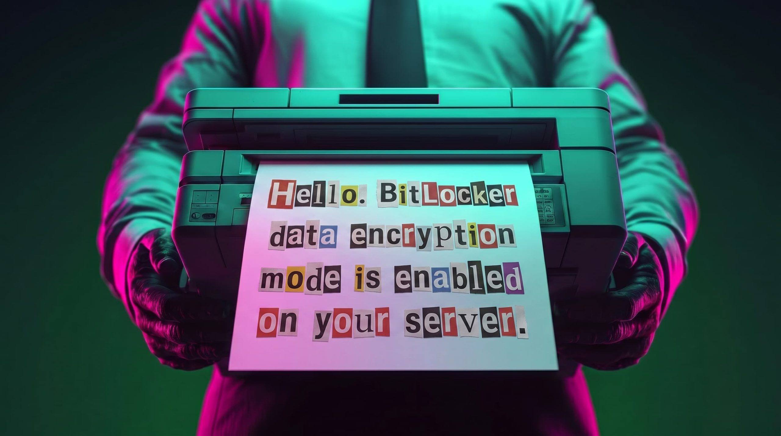 Новый подход вымогателей: офисные принтеры, небольшие суммы выкупа и BitLocker