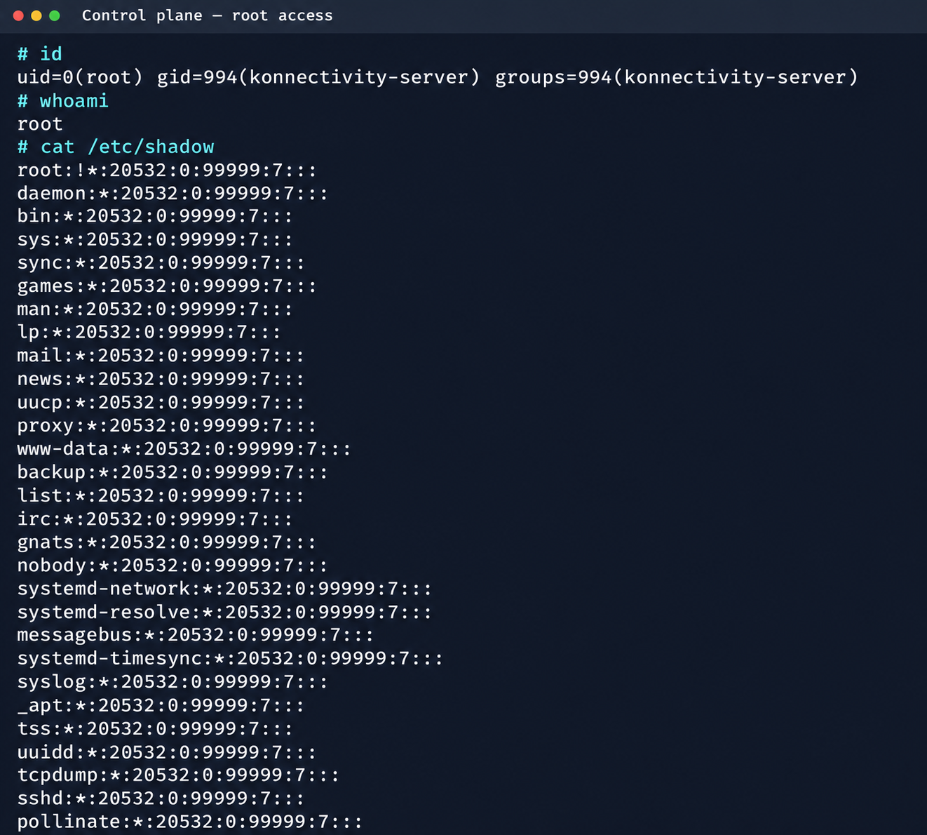 isolation-bypass5 Подтверждение выполнения команд с правами root