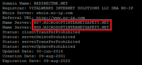 NO-IP domain seized by Microsoft