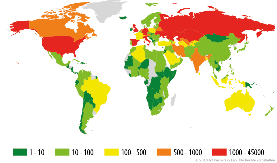 Virologie mobiler Geräte 2015