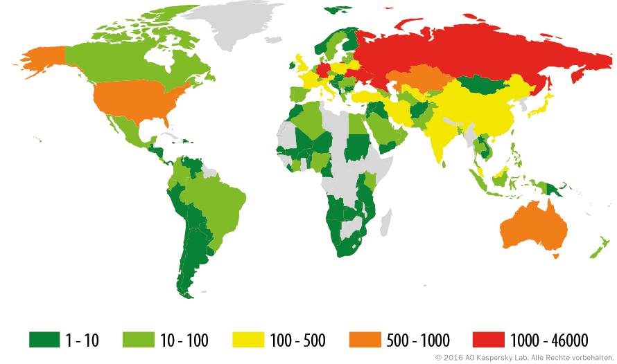 Virologie mobiler Geräte 2015
