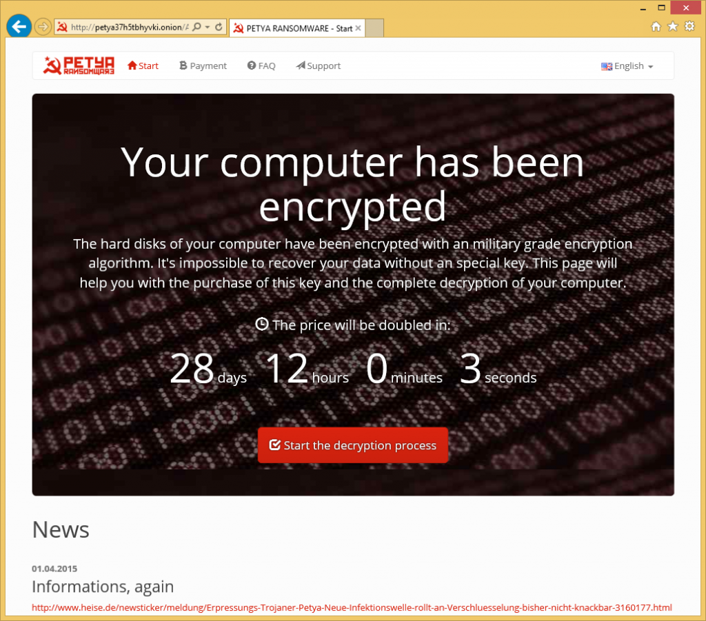 Petya – zwei Trojaner in einem