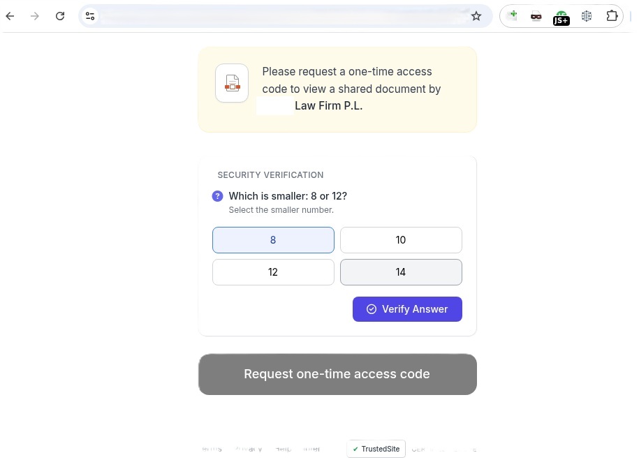 Página de phishing