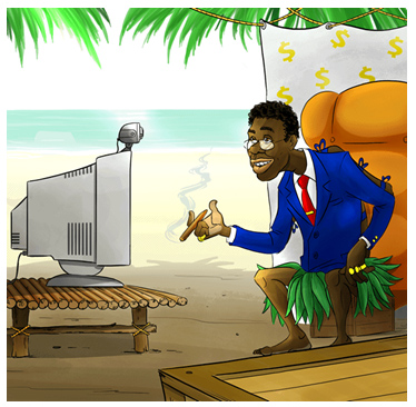 escroqueries en ligne de rencontres à Accra Ghana