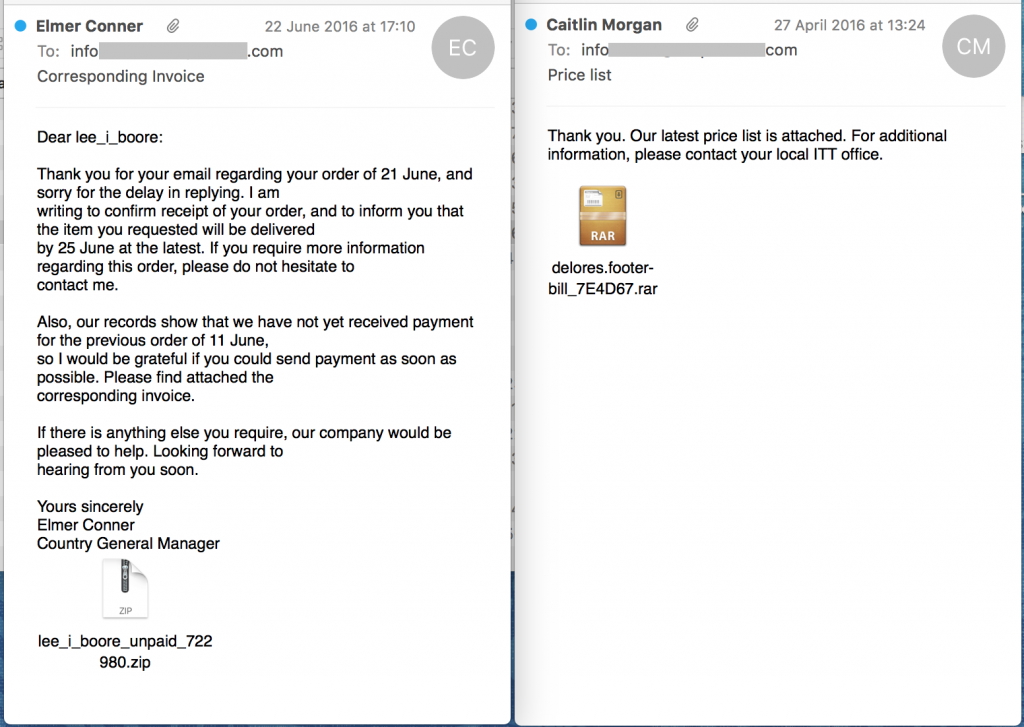 Courrier indésirable et phishing au deuxième trimestre 2016