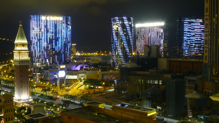 Macau at night