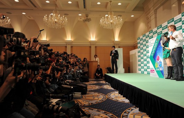 Kaspersky Labs press event in Tokyo