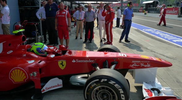 Ferrari at Monza 2011