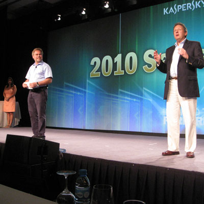 Stephen Orenberg at Kaspersky Lab Conference