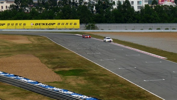 Starting line at Monza 2011