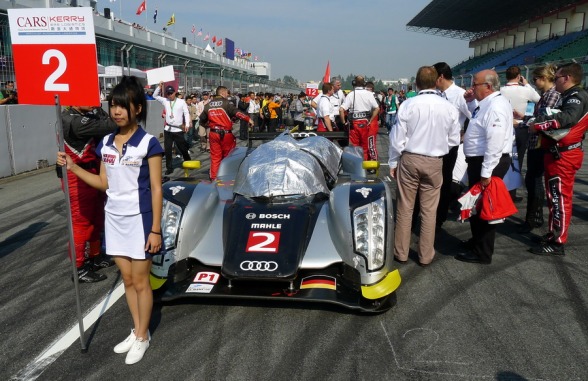 Prototype car in Zhuhai race