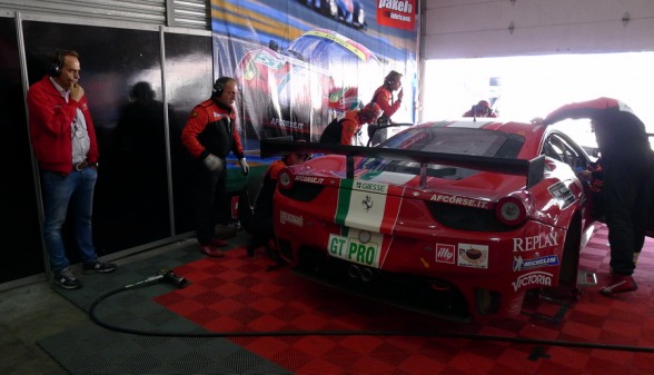 Kaspersky Lab car in garage at Zhuhai