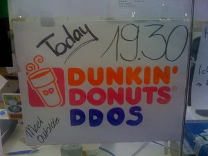 Dunkin Donuts DDOS