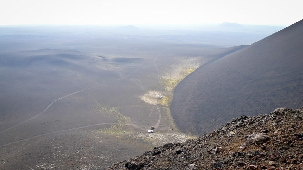 Volcanic Mountain Top