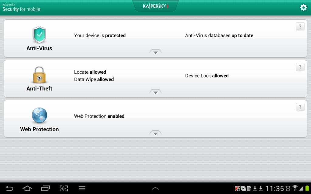 Kaspersky Mobile Device Management