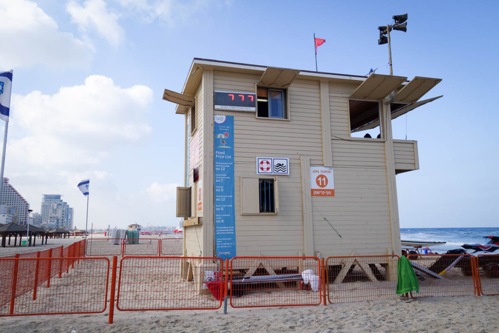 Beach time in Tel Aviv