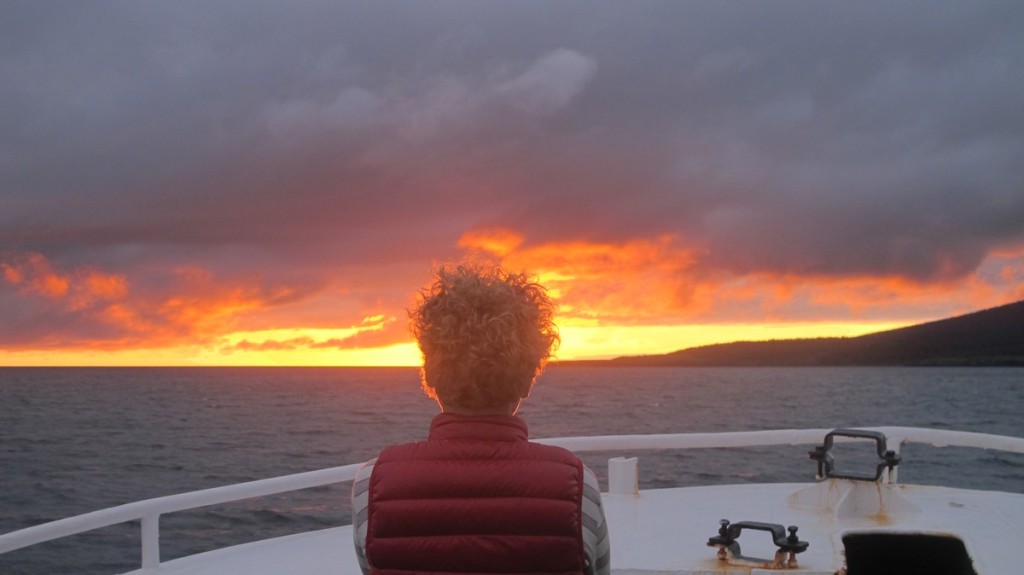 Kuril islands by boat