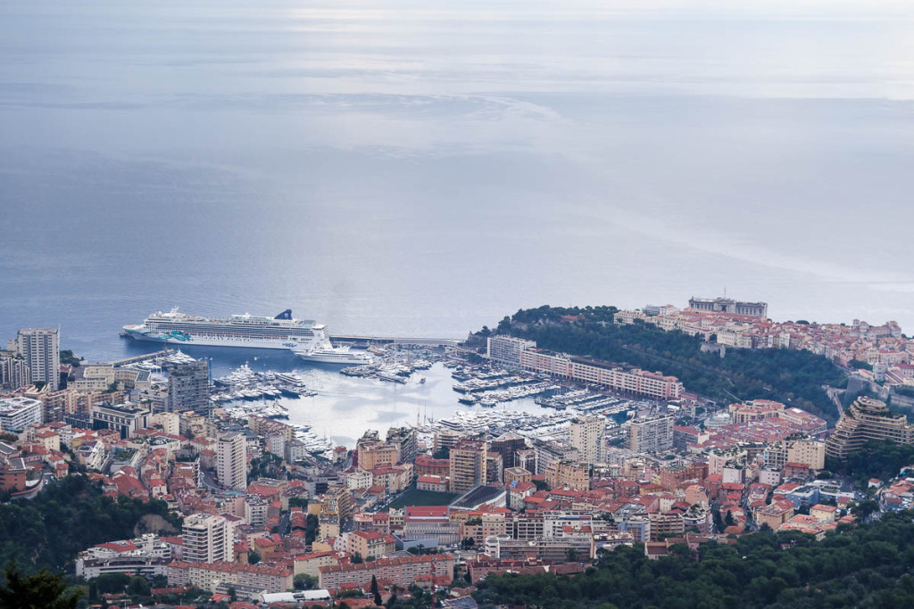 Monaco, Monte Carlo: bird eye view