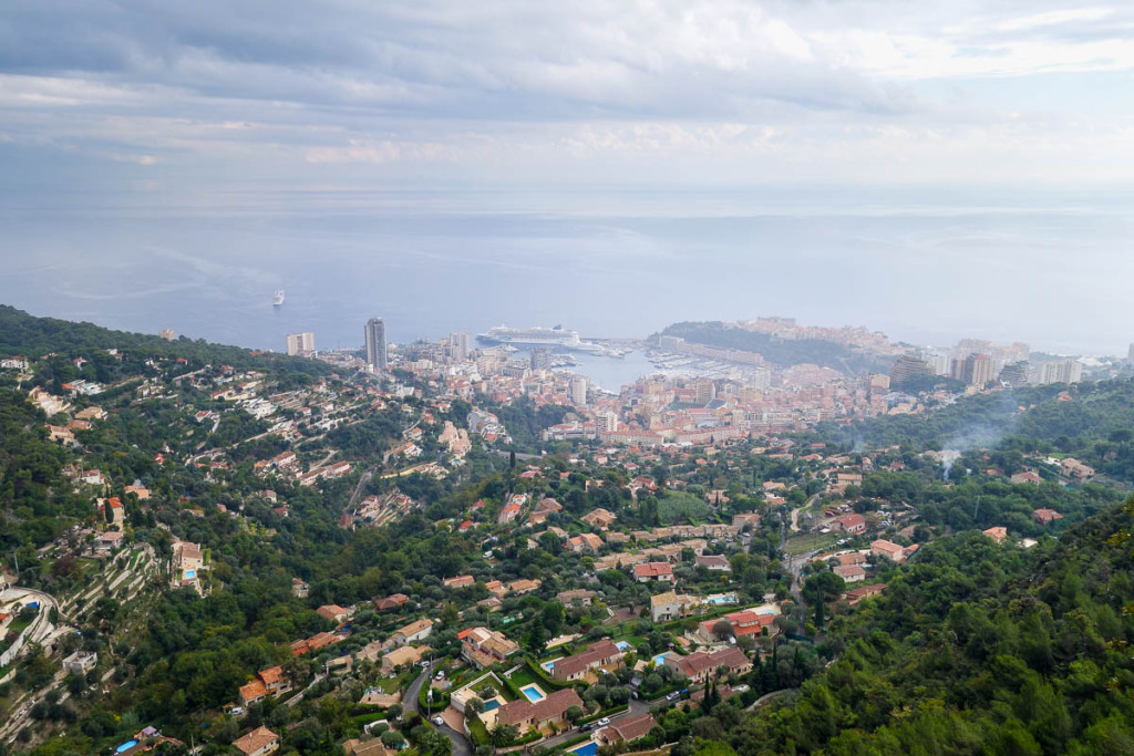 Monaco, Monte Carlo: bird eye view