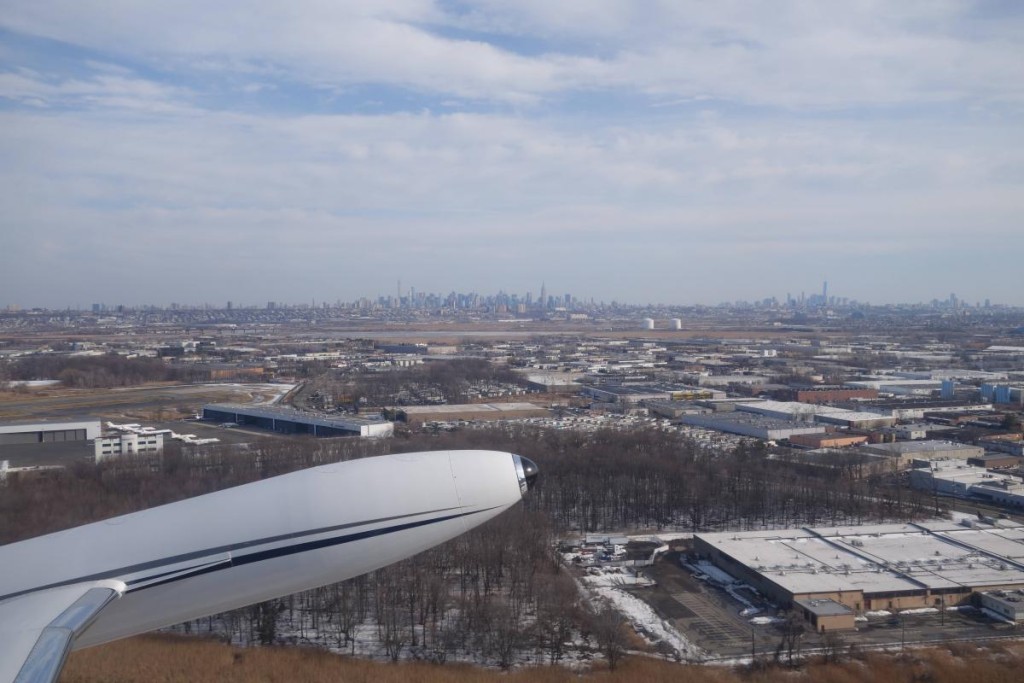 New York, New York: bird's eye view