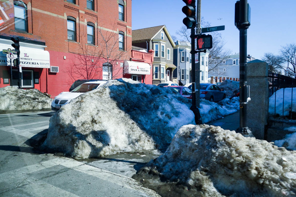 Boston snow