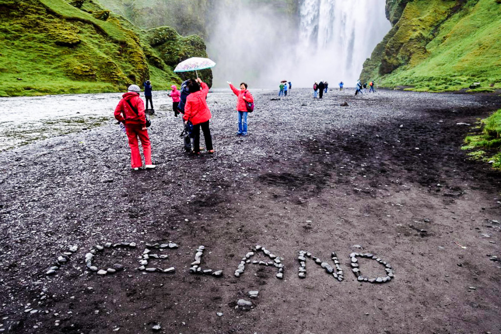 Iceland waterfalls